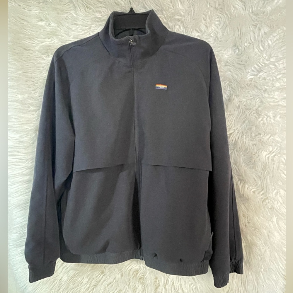 Figs Black Zip-Up Medical Jacket - Picture 2 of 13
